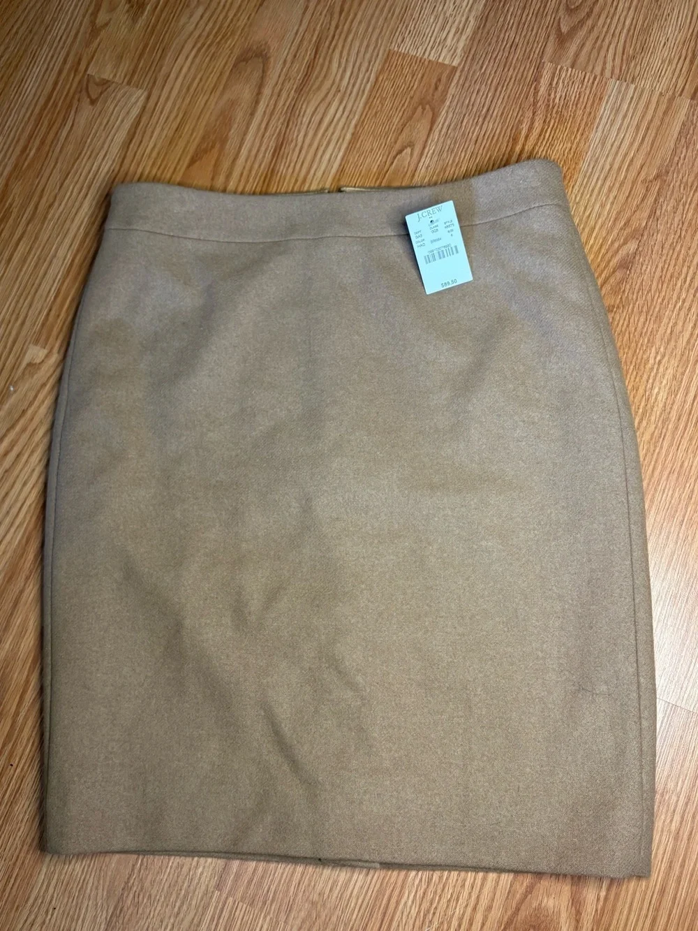 J. Crew Camel/Tan Pencil Skirt